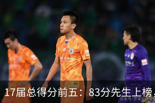 17届总得分前五：83分先生上榜，塔图姆14177分仅第二